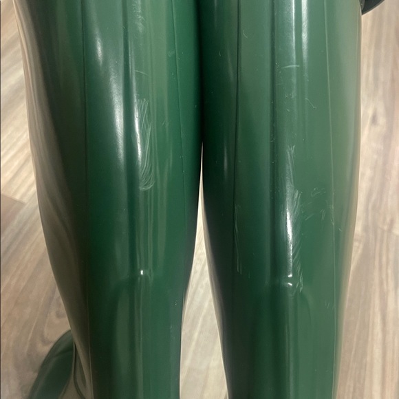 Hunter Dark Green Glossy Rain boots - Picture 7 of 9